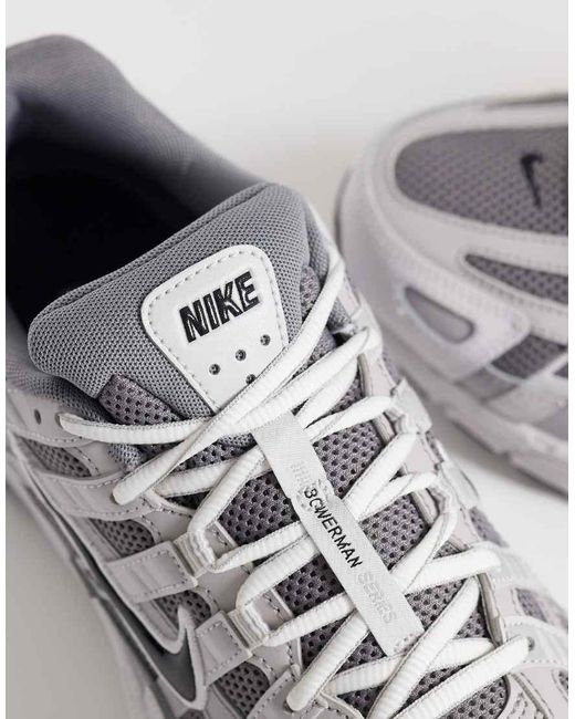 Nike White P-6000 Trainers for men