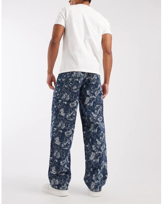Levi's Blue 578 baggy Jeans for men
