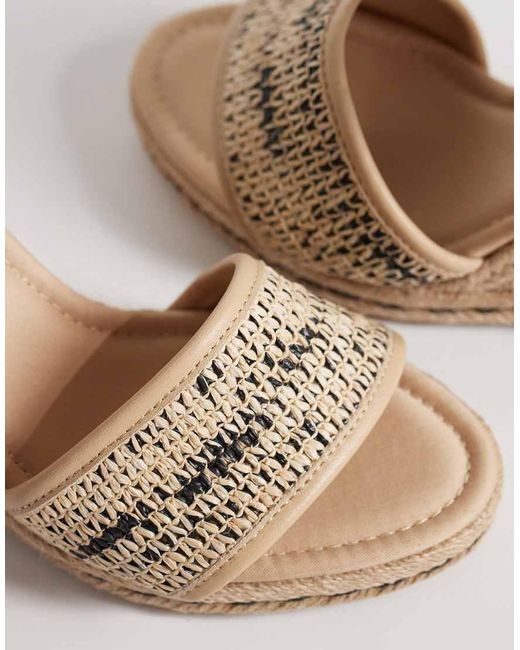 Tommy Hilfiger Metallic Wedge Heel Espadrille Sandals