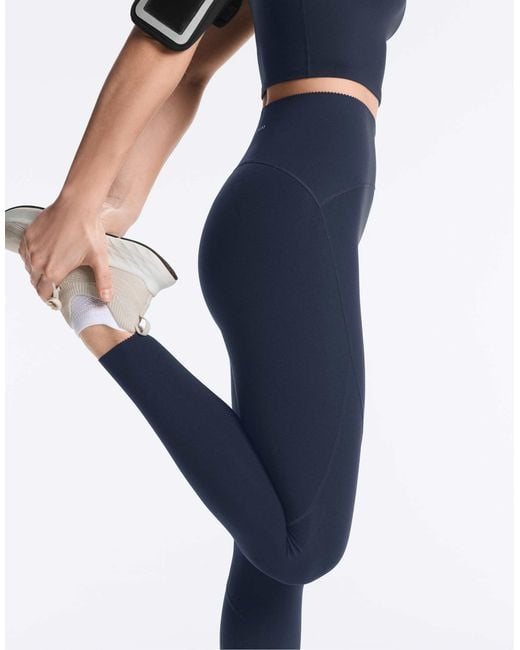 Oysho Blue – basic compressive – knöchellange leggings