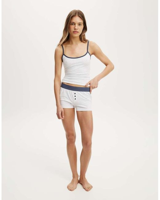 Cotton On White Dreamy Soft Boyshort