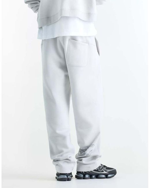 New Balance White Athletics Crafted Fleece Pant for men