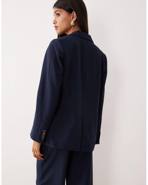 Y.A.S Blue – oversize-blazer