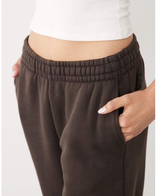 4505 Black Tall Icon Rest Day Heavyweight 440gsm Cotton Cuffed jogger