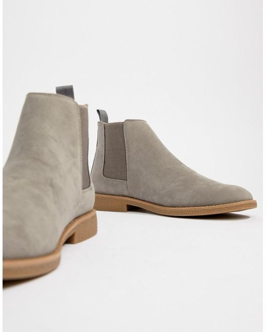 New look grey boots top