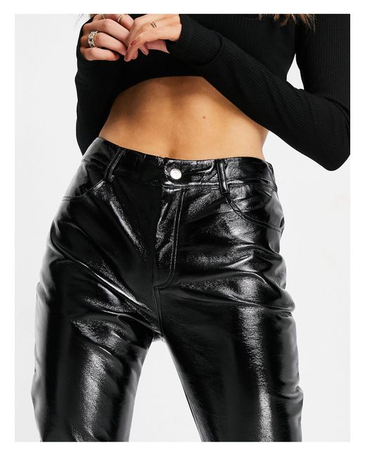 i saw it first leather trousers