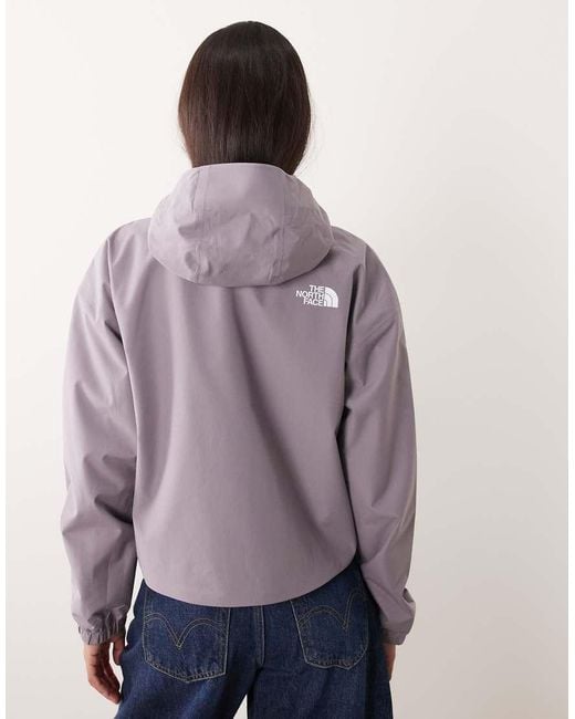 The North Face Purple Quest Cropped Jacket