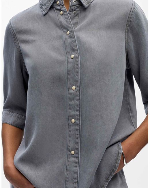 Object Gray – jeanshemd