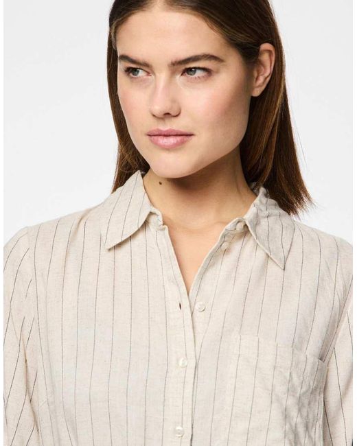 Pieces Natural Shirt Dress