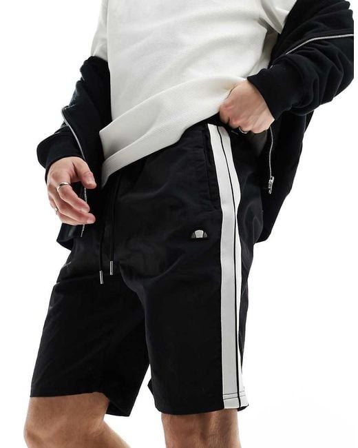 Ellesse Black Terroni Shorts for men