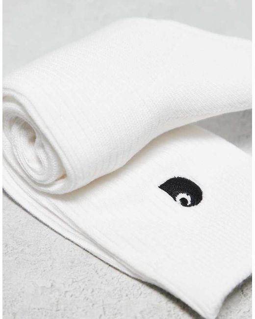 Carhartt White Madison 2 Pack Socks