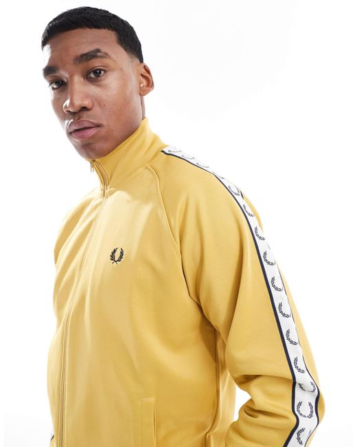 Fred Perry – trainingsjacke in Yellow für Herren