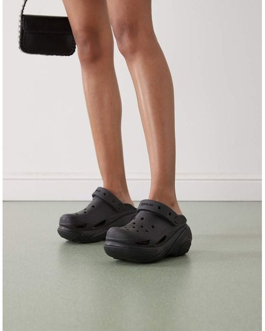 CROCSTM Black Bubble Crush Clog
