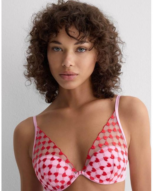 Intimissimi Pink The Love Club Elena Balconette Bra