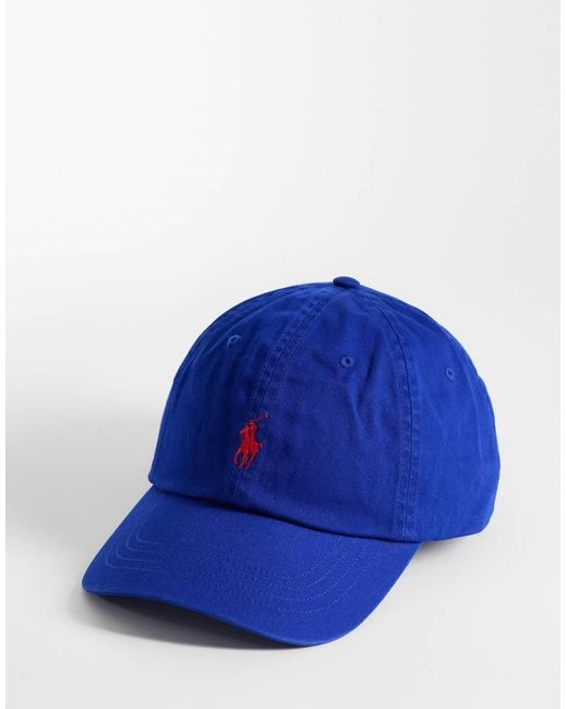Polo Ralph Lauren Blue Icon Logo Baseball Cap