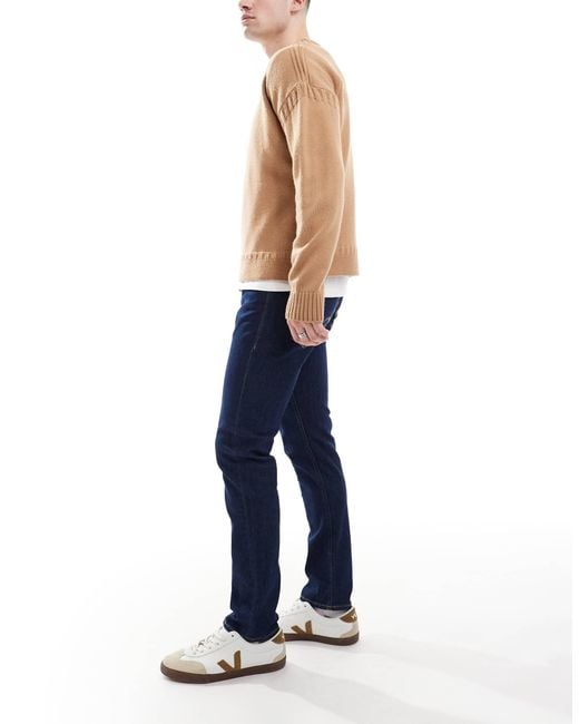 Jack & Jones Blue Glenn Slim Fit Jeans for men