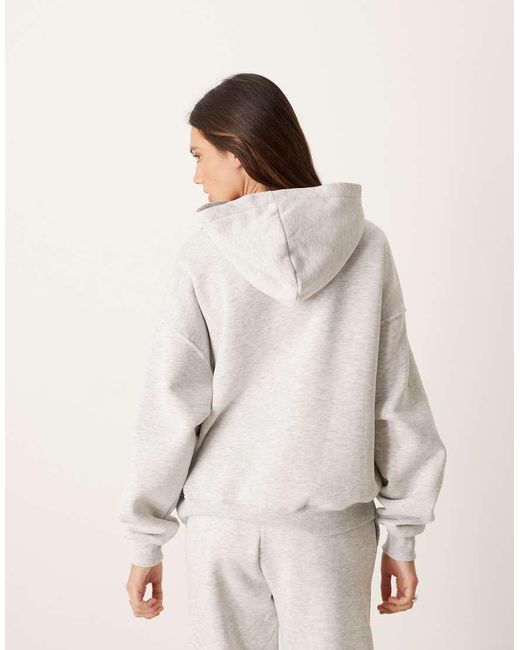 Gina Tricot Natural Co-ord Relaxed Fit Hoodie