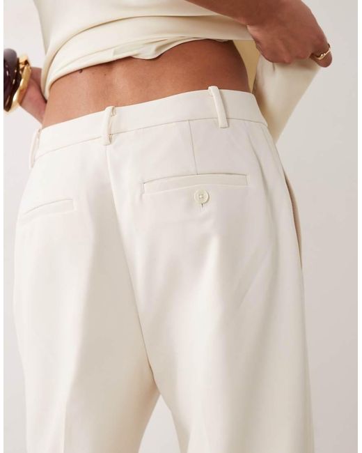 Ralph Lauren Natural Straight Leg Trousers