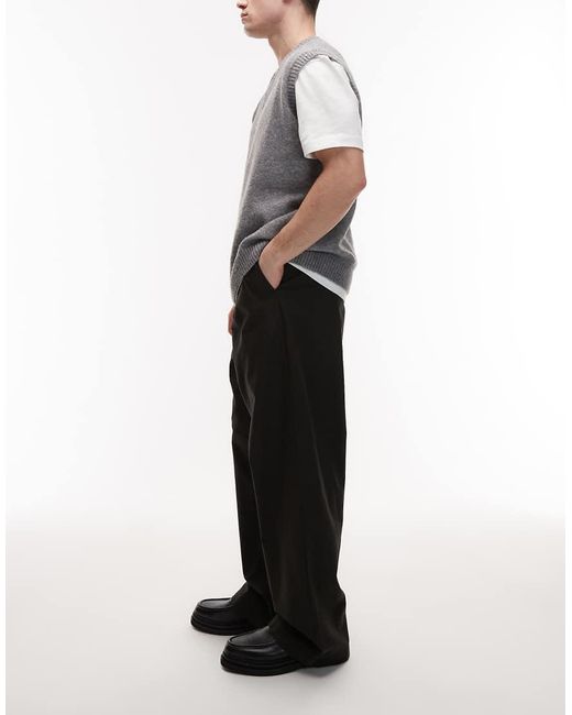 AllSaints Gray Conway Tailored Trouser for men