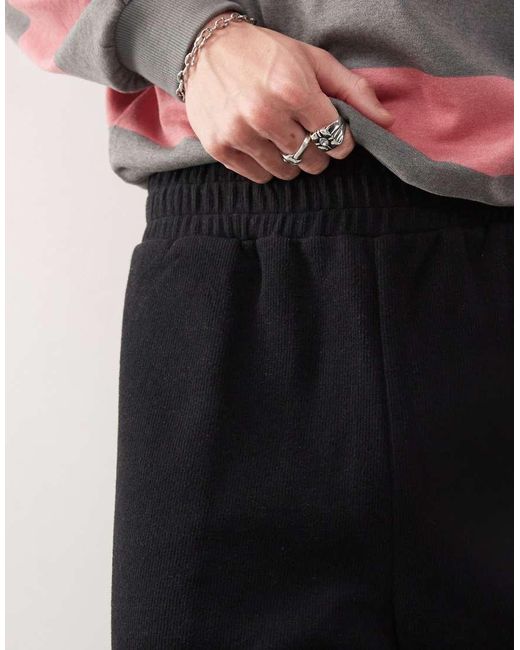 Reclaimed (vintage) Baggy Joggingbroek Met Wijde Pijpen in het Gray voor heren