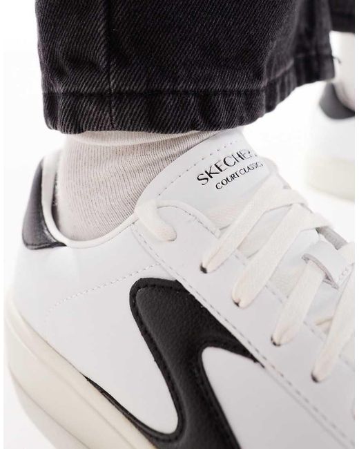 Skechers White Eden Trainers Beaming Glory