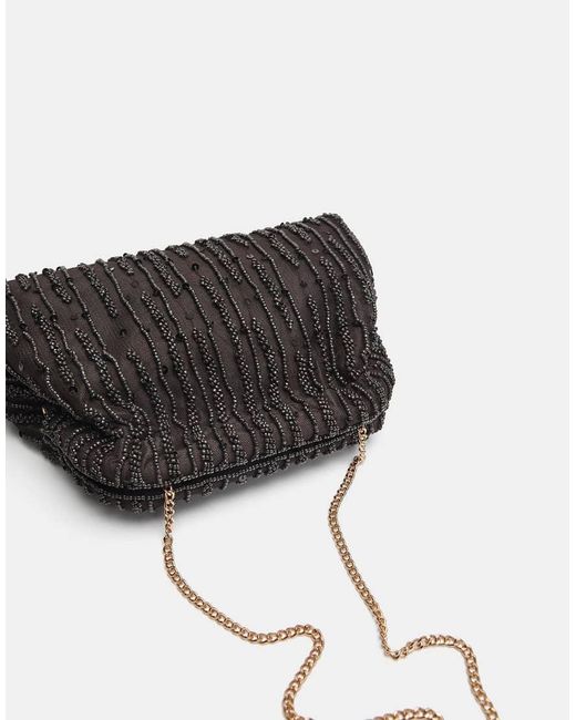 Pochette Con Perline di Pull&Bear in Black