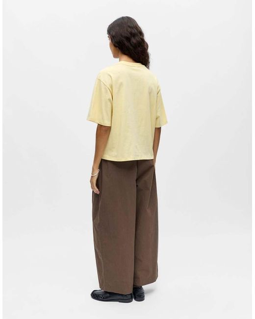 Object T-Shirt in het Natural