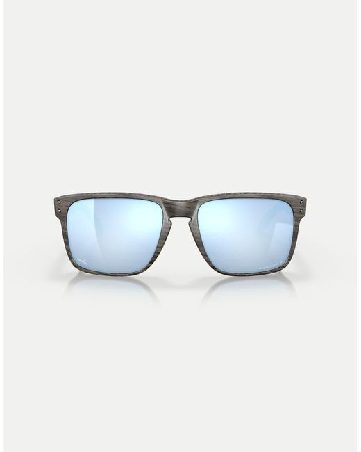 Holbrook Woodgrain Collection di Oakley in Blue da Uomo