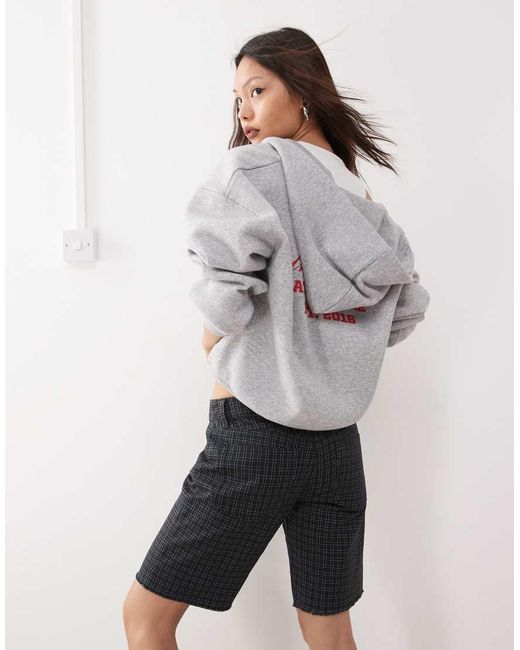 Weekday Gray Longline Shorts
