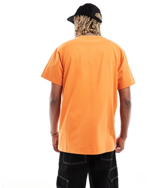 Camiseta básica suelta G-Star RAW de hombre de color Orange