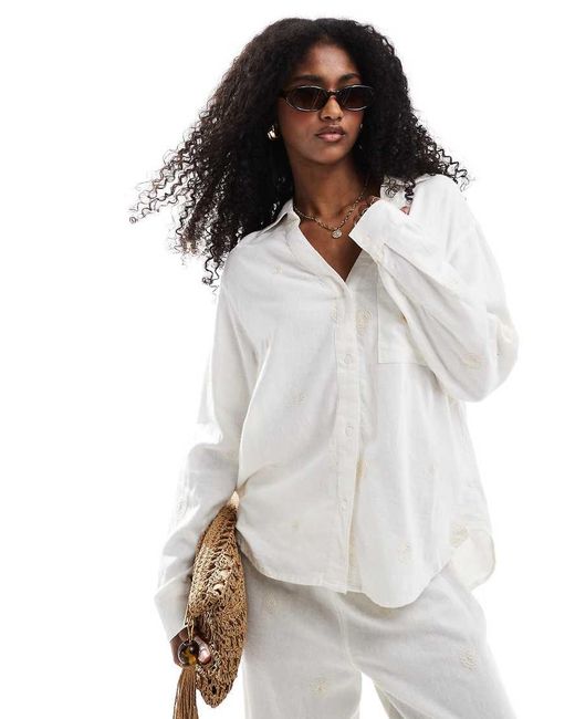 Camicia A Maniche Lunghe di ONLY in White