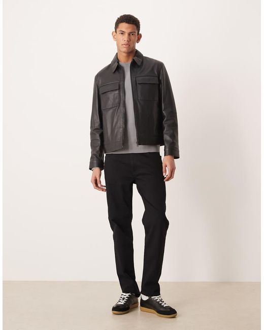 Giacca di Mango in Gray da Uomo