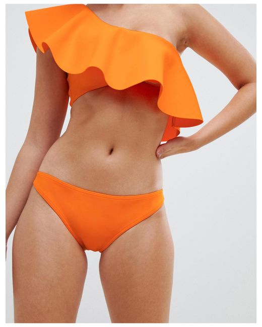 orange bikini asos