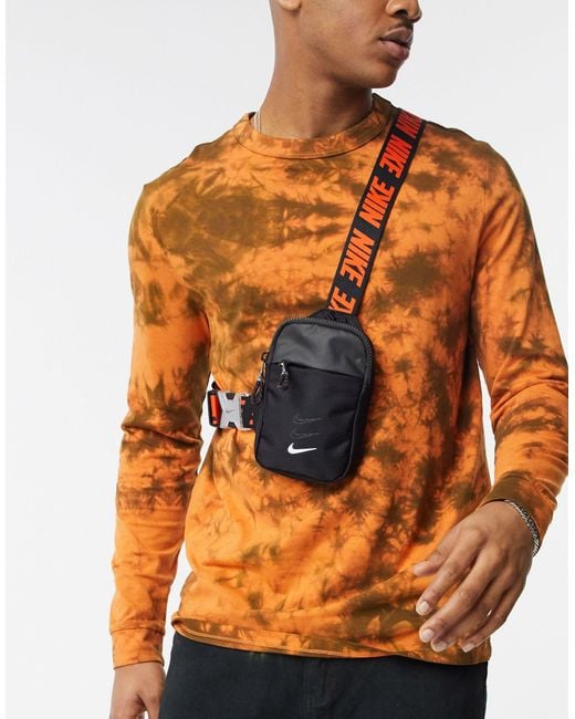 Nike – Advance – Umhängetasche in Black für Herren