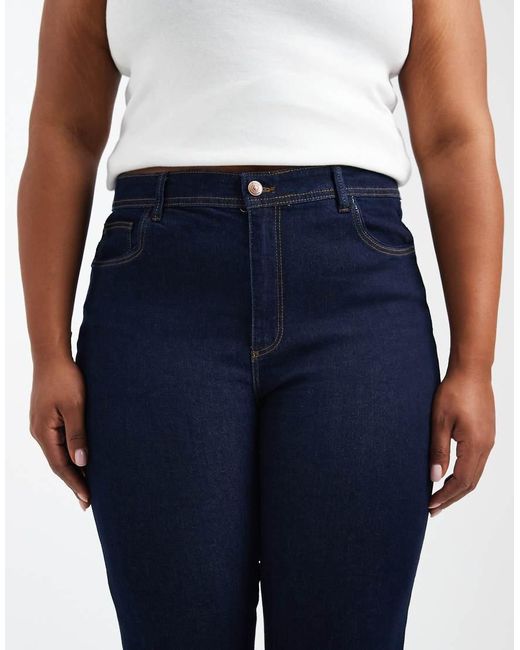 ONLY Blue Sally High Waisted Flare Jeans