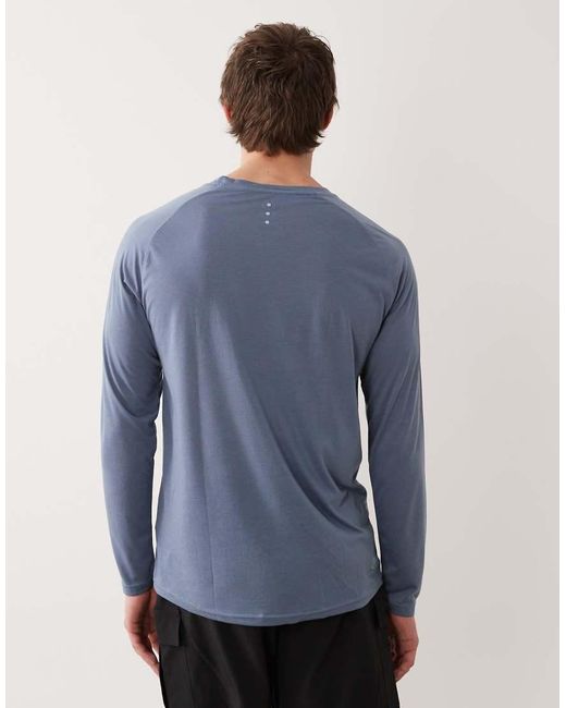 Dare 2b Blue Breathable Quick-Dry Agile Long Sleeved T-Shirt for men