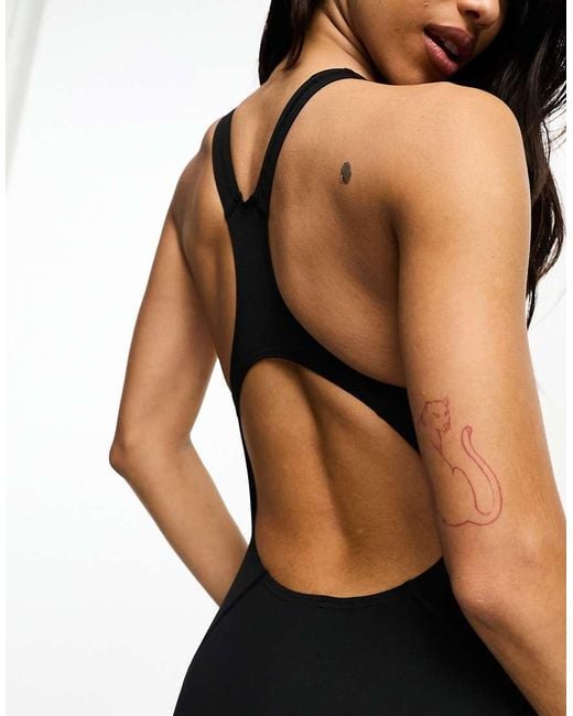 Speedo Black Endurance Swimsuit