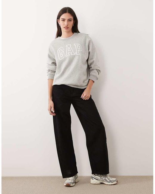 Gap Gray Crew Neck Jumper