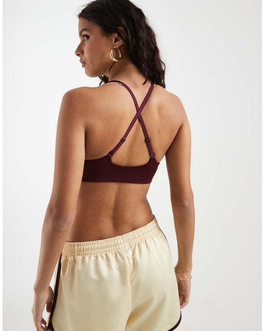 Adidas Originals Red Adidas Originals Sport Light Support Twist Sports Bra
