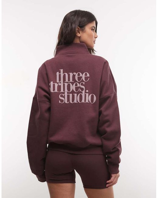 Adidas Originals Purple Three Stripes Studios Tracktop