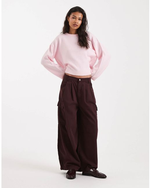 ONLY Pink – kastiger pullover