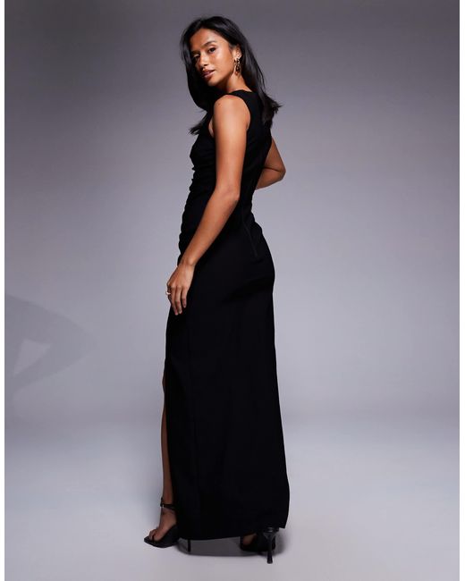Vesper Blue Petite – maxikleid