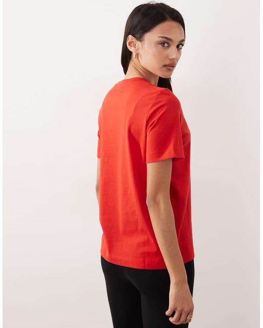 ARKET Red Pure Cotton T-Shirt