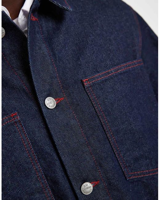 ASOS Blue Long Sleeved Shirt for men