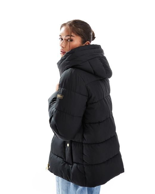 Barbour Black Barron Puffer