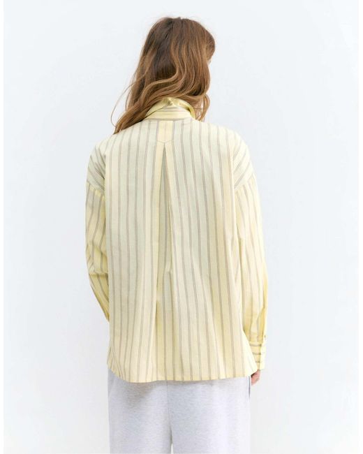 Chemise rayée - clair Pull&Bear en coloris White