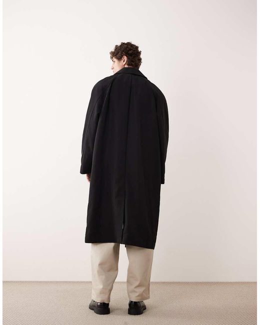 ASOS COLLECTIVE Natural Unlined Car Coat for men