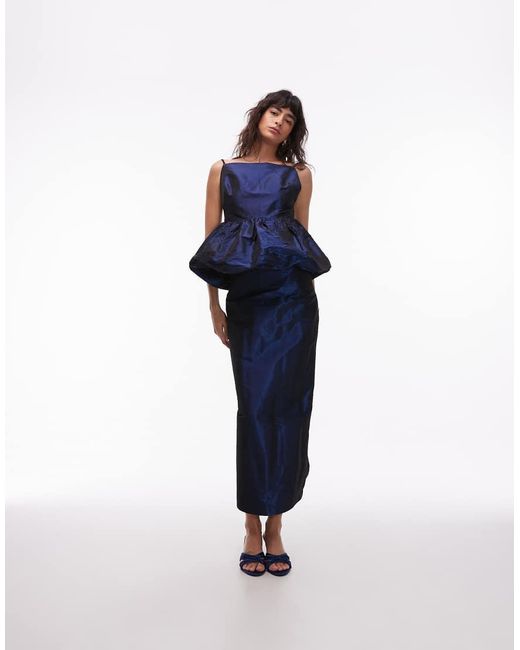 ASOS Midaxi Kokerrok in het Blue