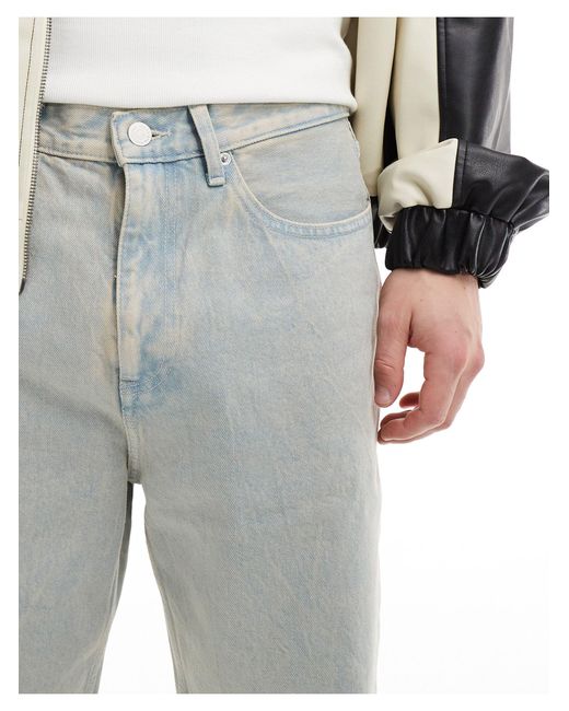 Tommy Hilfiger – skater-jeans in White für Herren