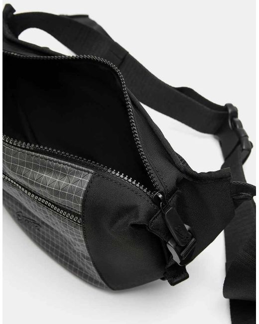 Pull&Bear Black Stwd Technical Belt Bag for men